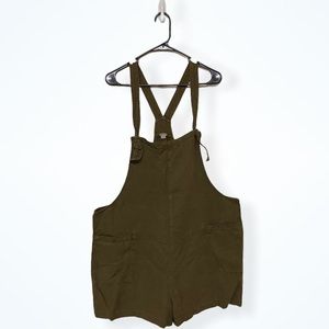 Aerie green romper XXL